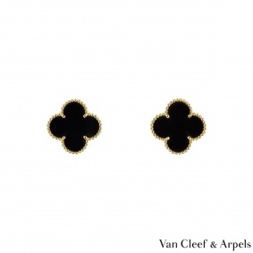 Van Cleef & Arpels Yellow Gold Magic Alhambra Earrings VCARA44300 Van Cleef & Arpels Yellow Gold Magic Alhambra Earrings VCARA44300